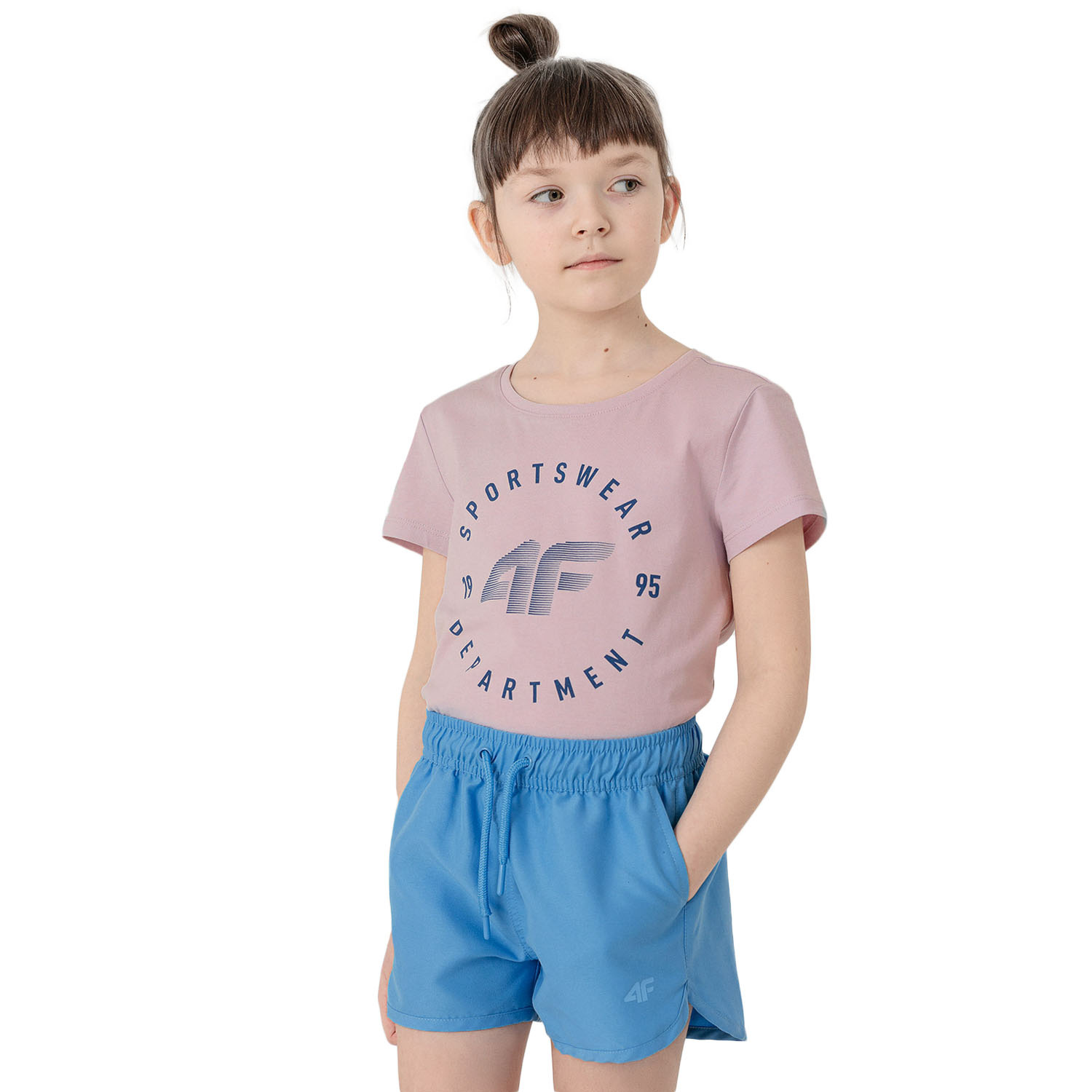 Koszulka dziecięca 4F JUNIOR HJL22-JTSD003-52S