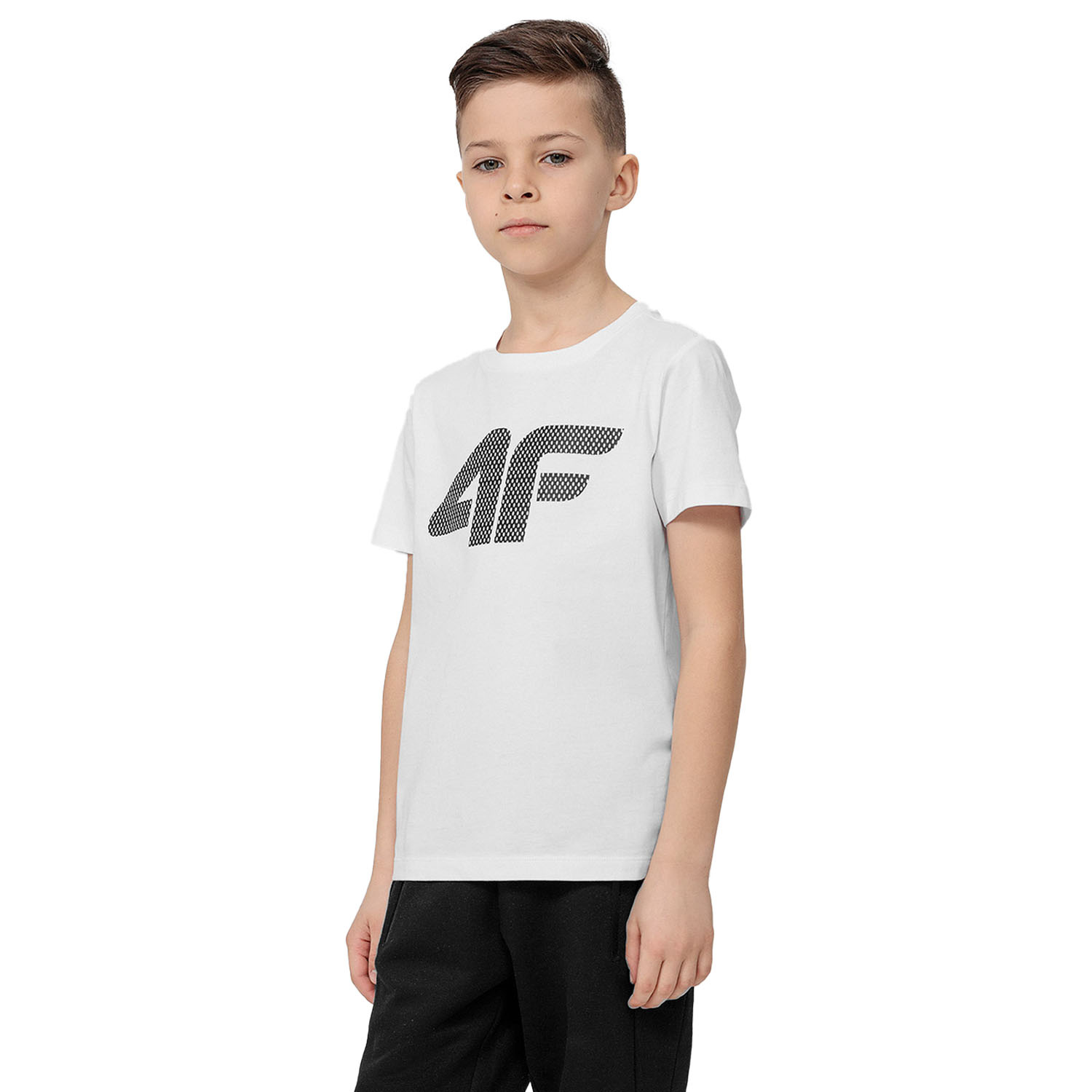 Koszulka dziecięca 4F JUNIOR HJL22-JTSM002-10S