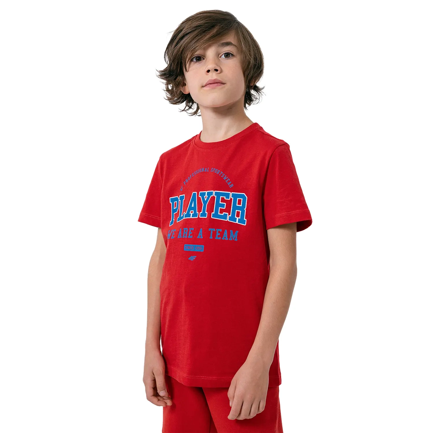 Koszulka dziecięca 4F HJZ22-JTSM007-62S