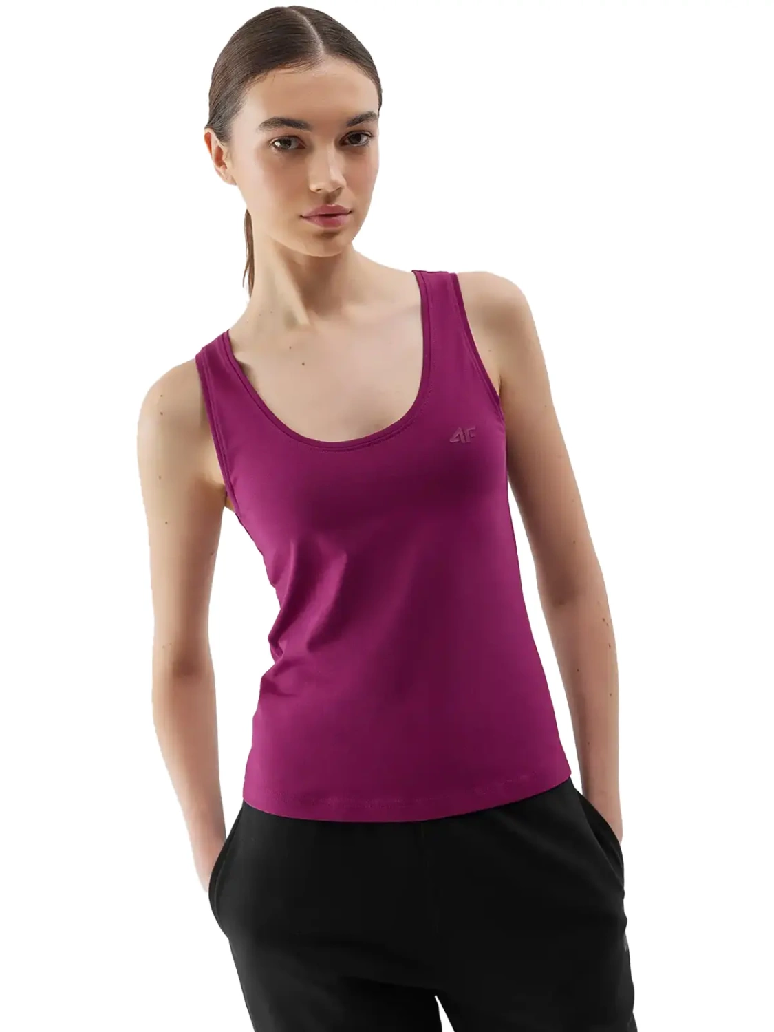 Koszulka damska 4F 4FWSS24TSLEF041-51S 