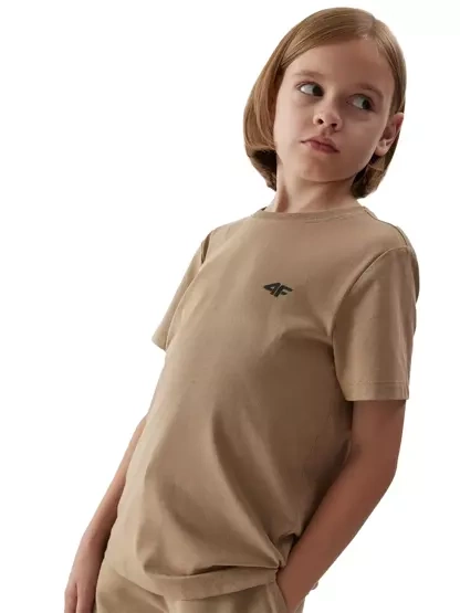 Koszulka dziecięca 4F 4FJAW23TTSHM0795-83S