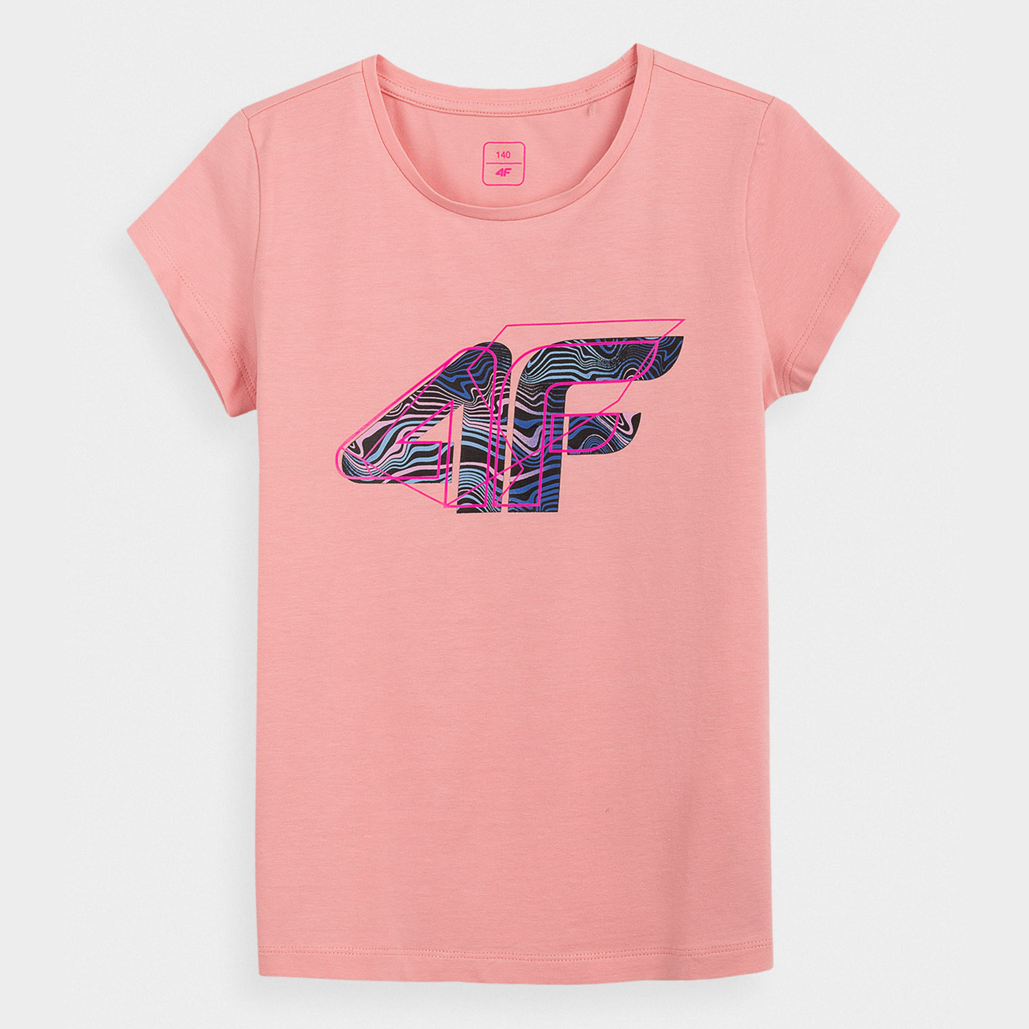 Koszulka dziecięca 4F HJL21-JTSD003A-56S