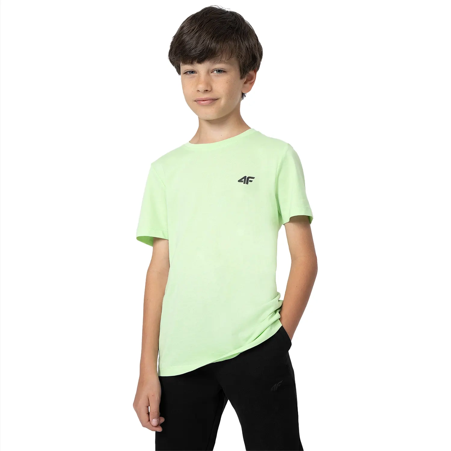 Koszulka dziecięca 4F 4FJSS23TTSHM291-42S