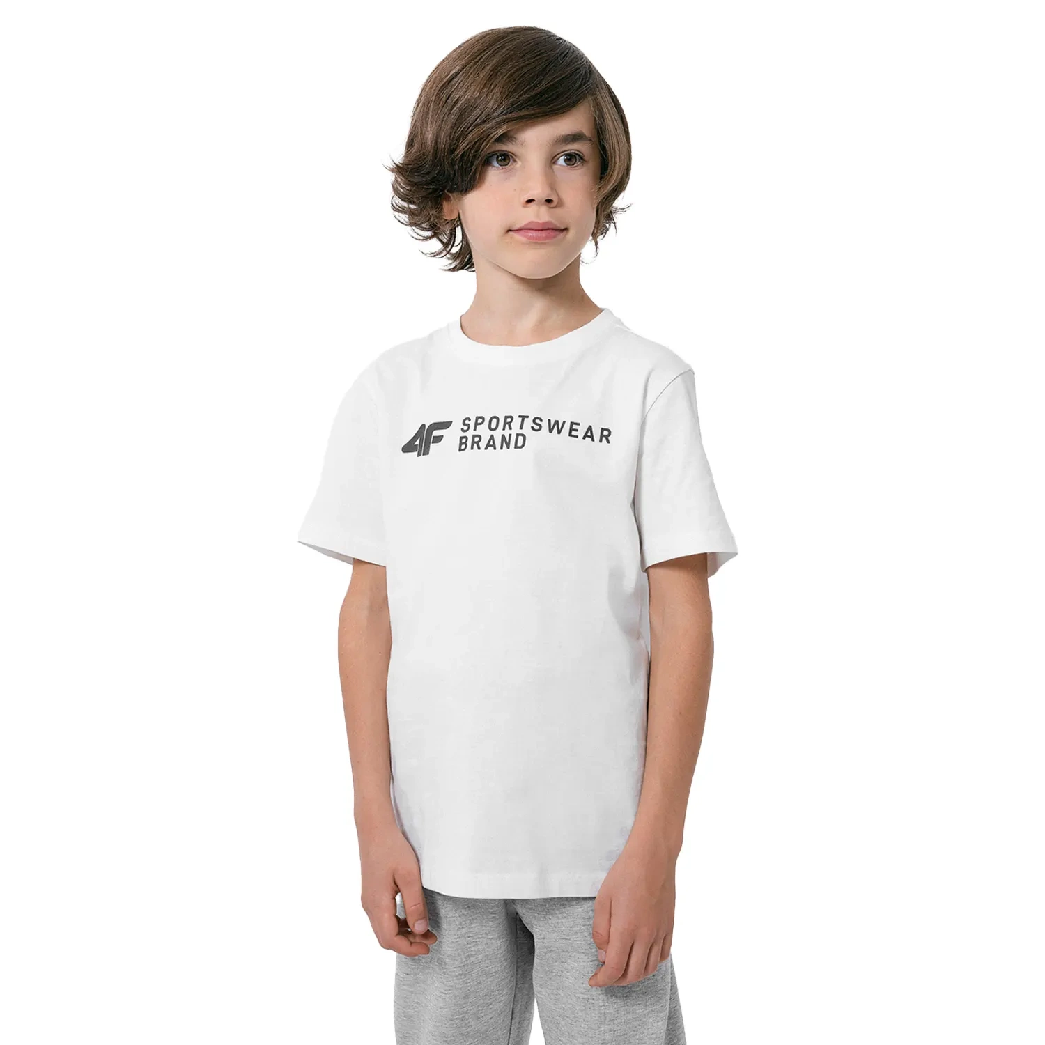 Koszulka dziecięca 4F HJZ22-JTSM003-10S