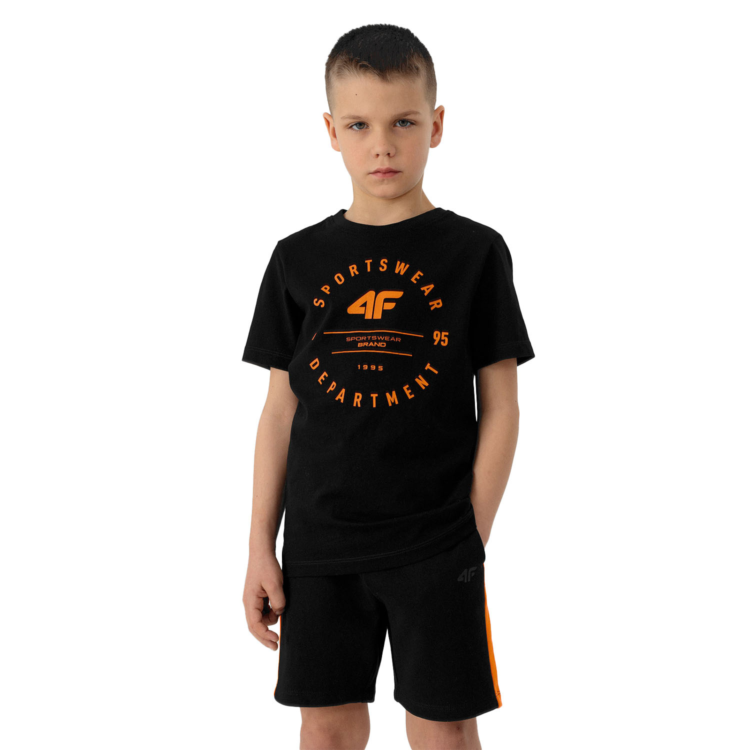 Koszulka dziecięca 4F JUNIOR HJL22-JTSM003-20S