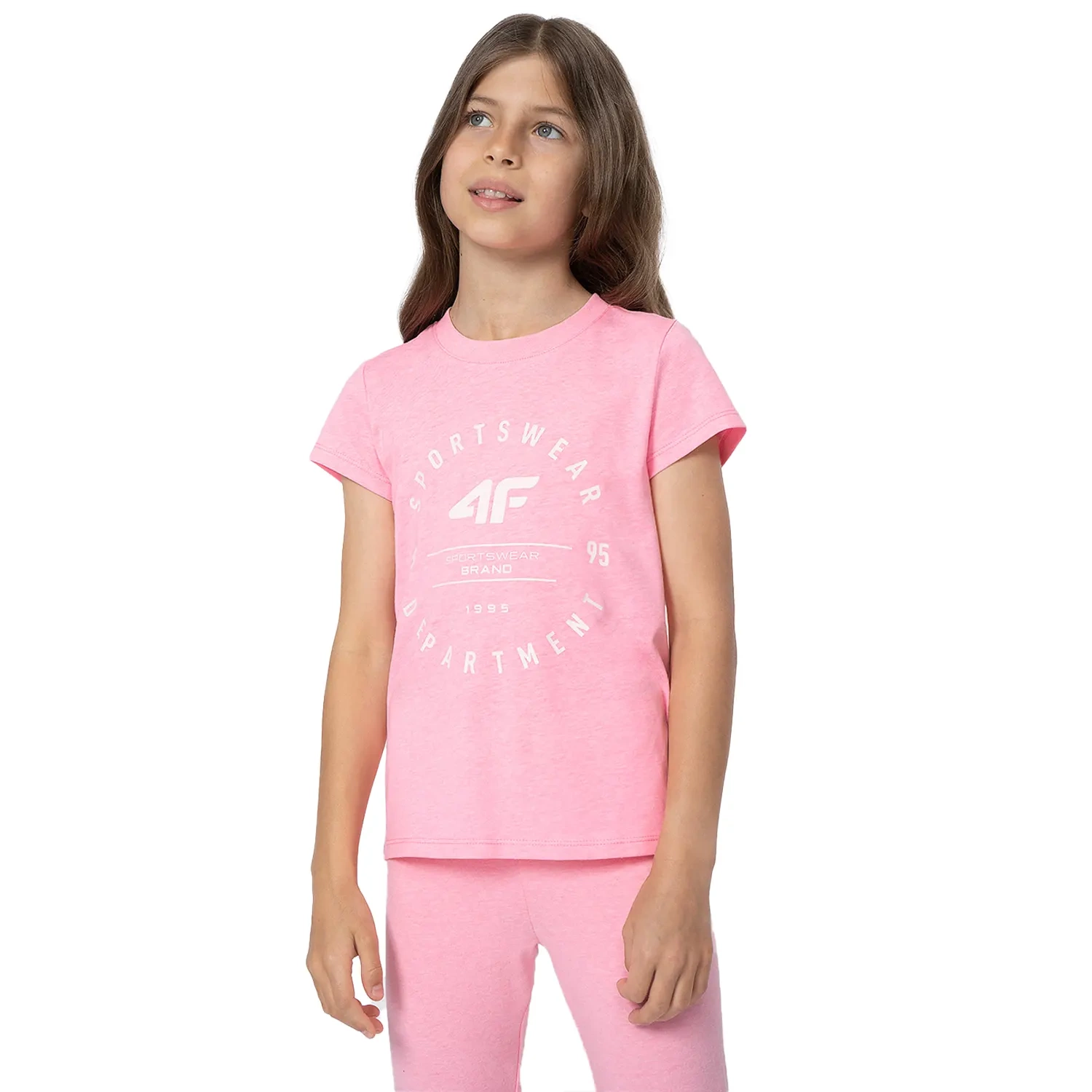 Koszulka dziecięca 4F 4FJSS23TTSHF280-56S