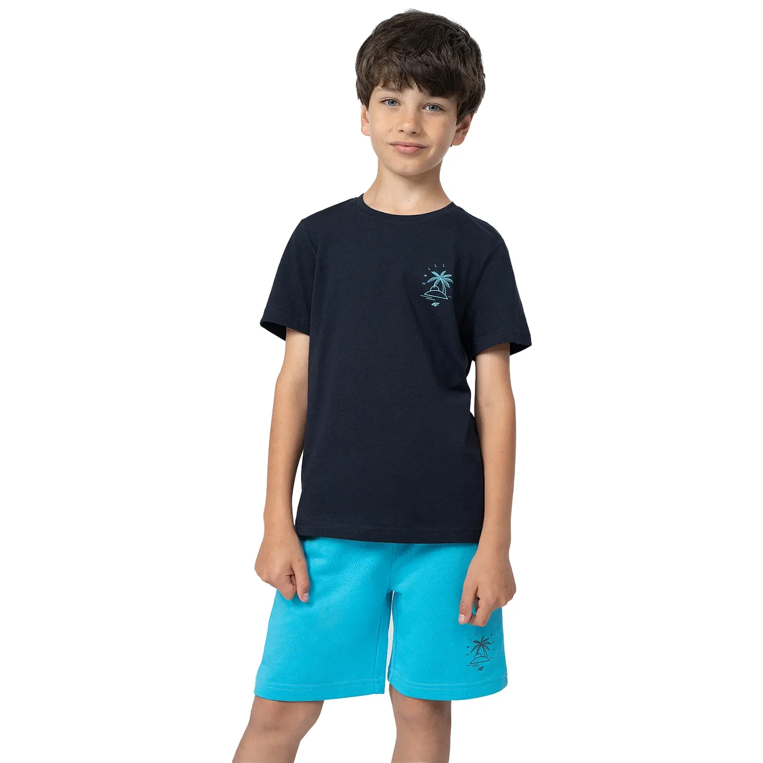 Koszulka dziecięca 4F 4FJSS23TTSHM286-31S