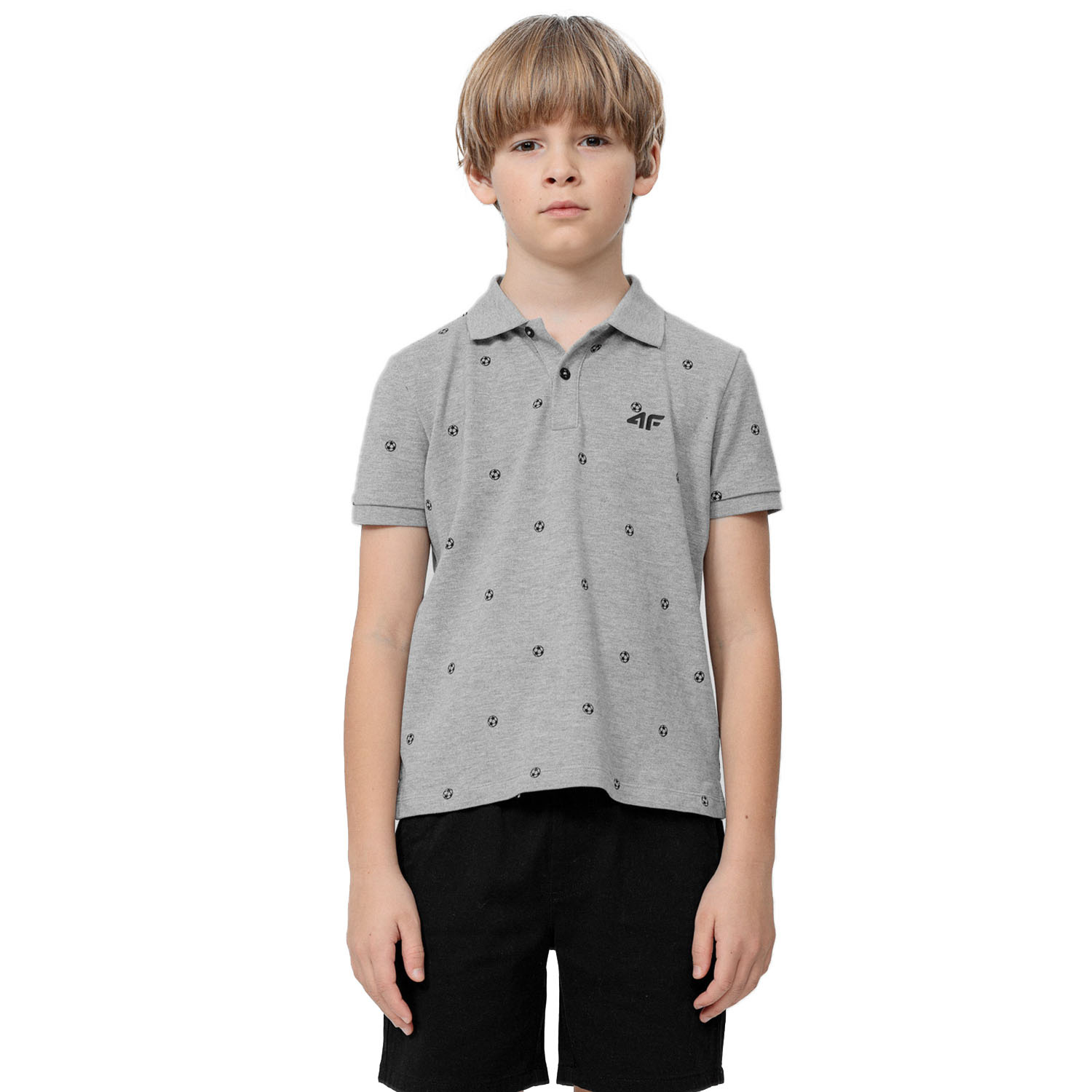 Koszulka dziecięca 4F JUNIOR HJL22-JTSM004-27M