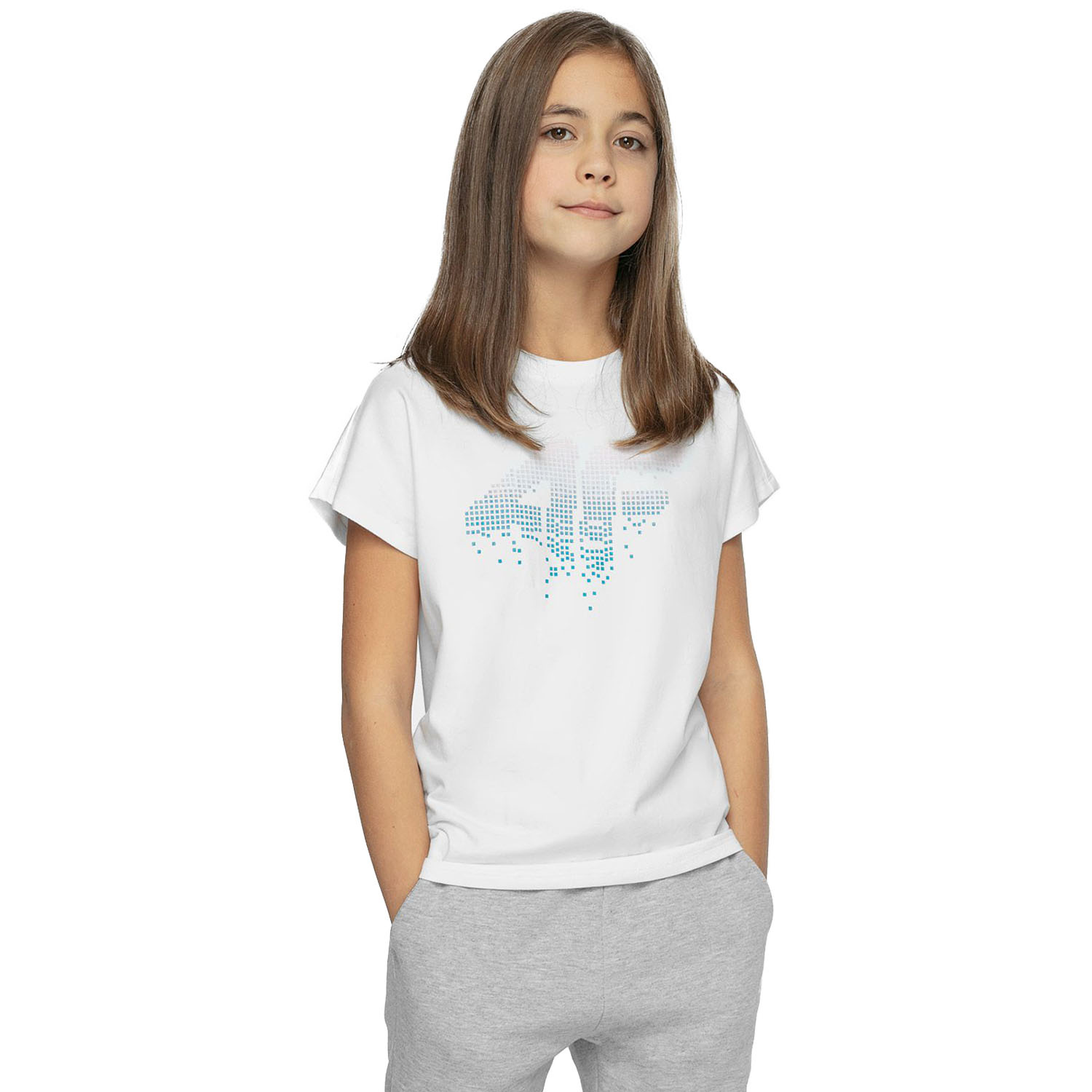Koszulka dziecięca 4F HJZ21-JTSD003B-10S