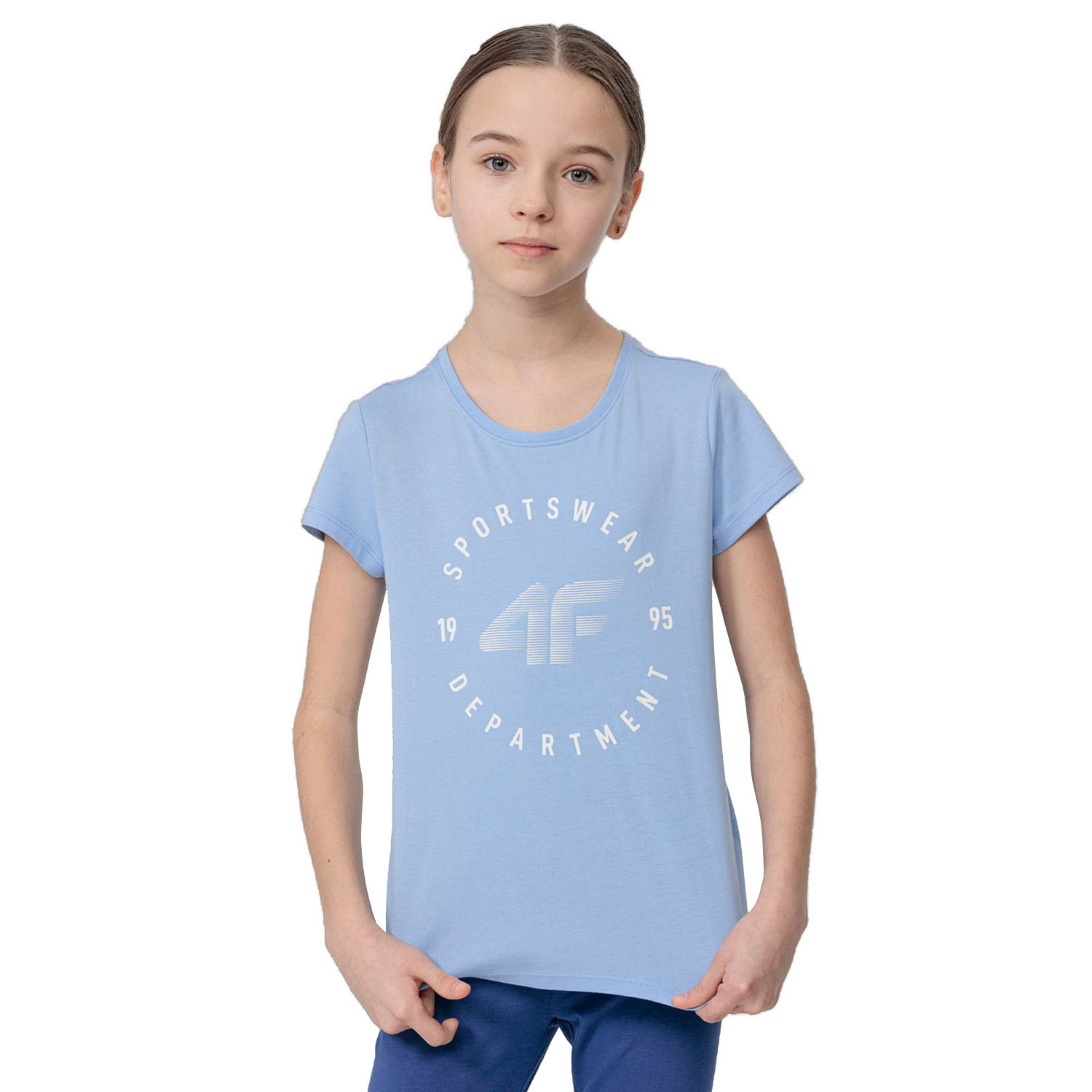 Koszulka dziecięca 4F JUNIOR HJL22-JTSD003-34S