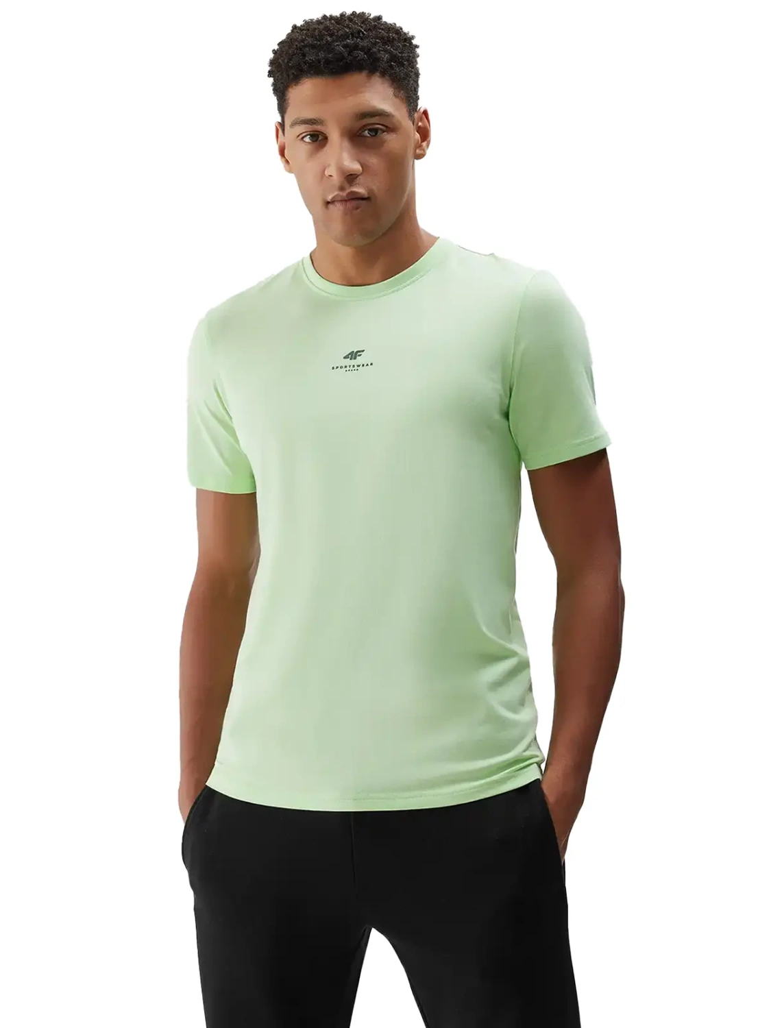 Koszulka męska 4F 4FWSS24TTSHM1282-42S 