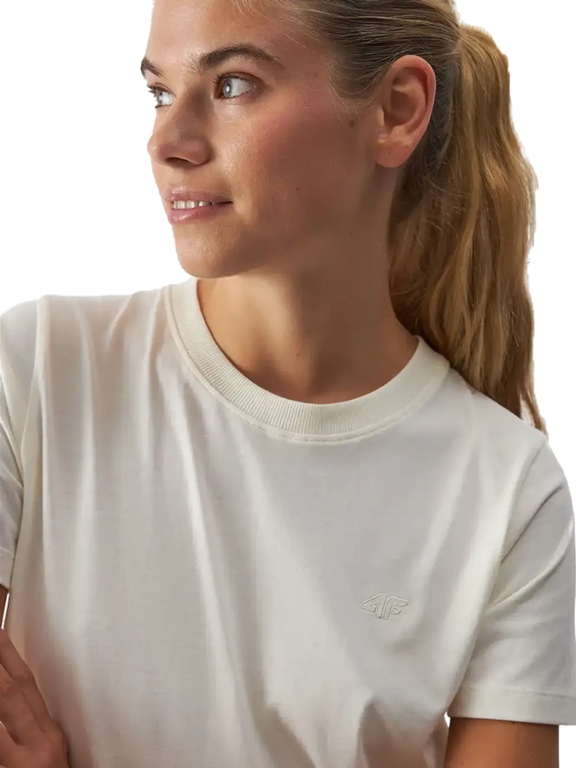 Koszulka damska 4F 4FWAW24TTSHF1650-12S