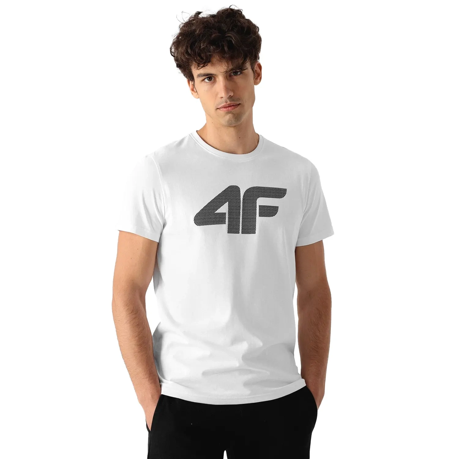 Koszulka męska 4F 4FSS23TTSHM537-10S