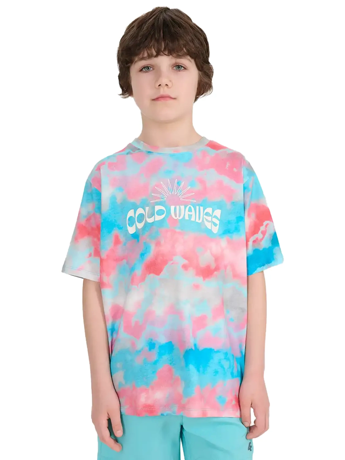 Koszulka dziecięca 4F 4FJWSS25TTSHM1916-91A