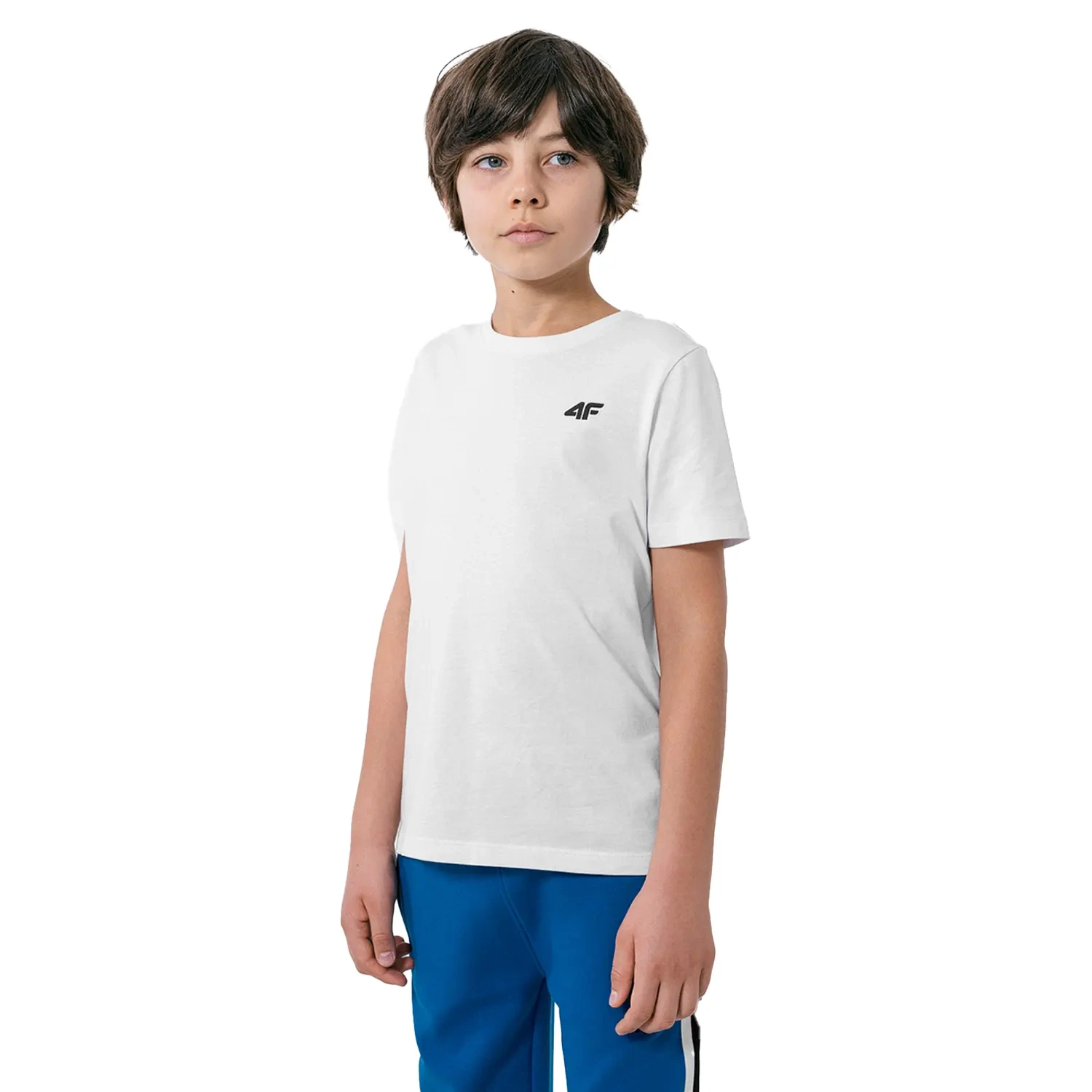 Koszulka dziecięca 4F HJZ22-JTSM001-10S