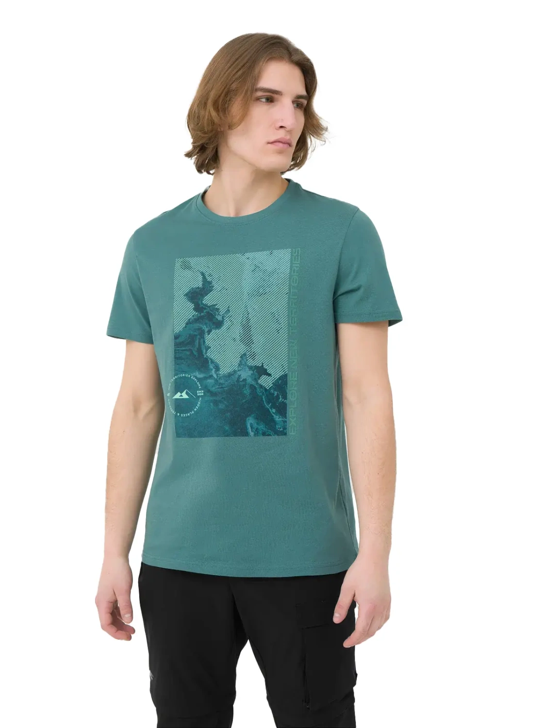 Koszulka męska F 4FSS23TTSHM485-41S