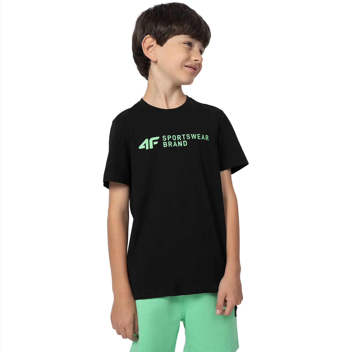 Koszulka dziecięca 4F 4FJSS23TTSHM292-20S