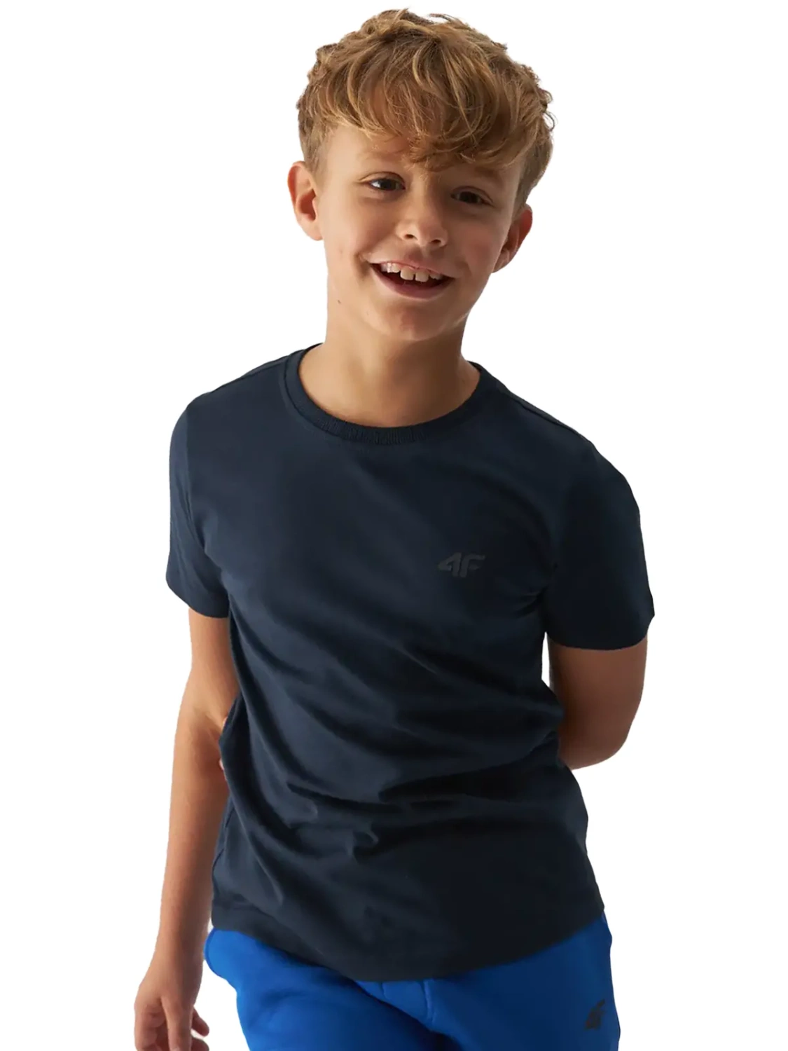 Koszulka dziecięca 4F 4FJWMM00TTSHM1626-31S