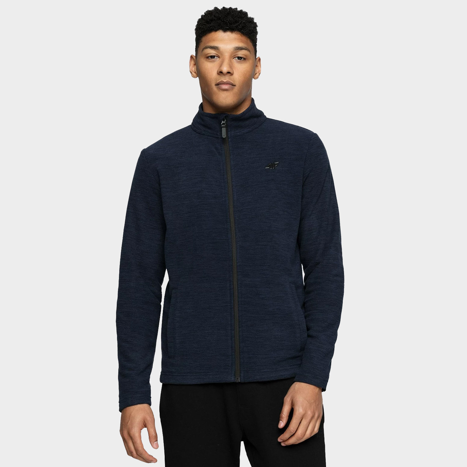 Bluza męska rozpinana polarowa 4F NOSH4-PLM001-30M