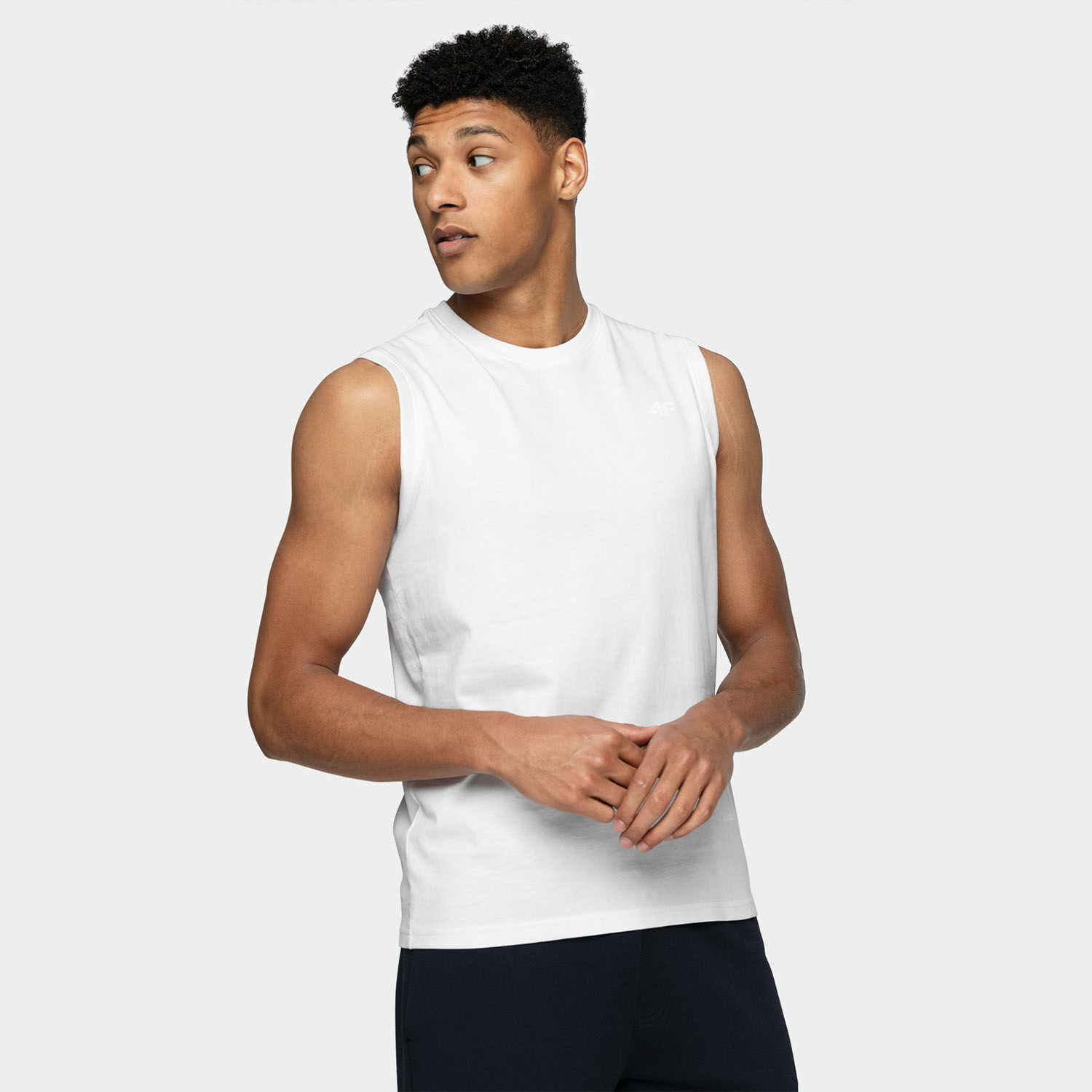 Koszulka męska 4F NOSH4-TSM001-10S