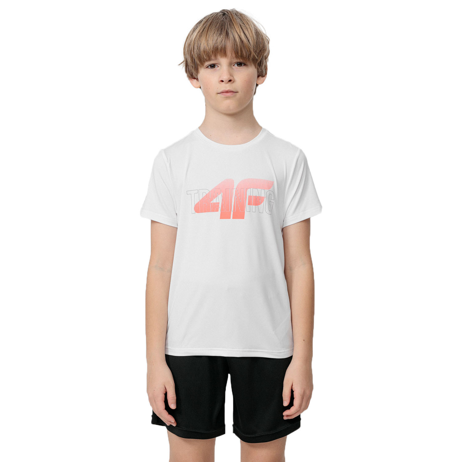 Koszulka dziecięca 4F JUNIOR HJL22-JTSMF001-10S