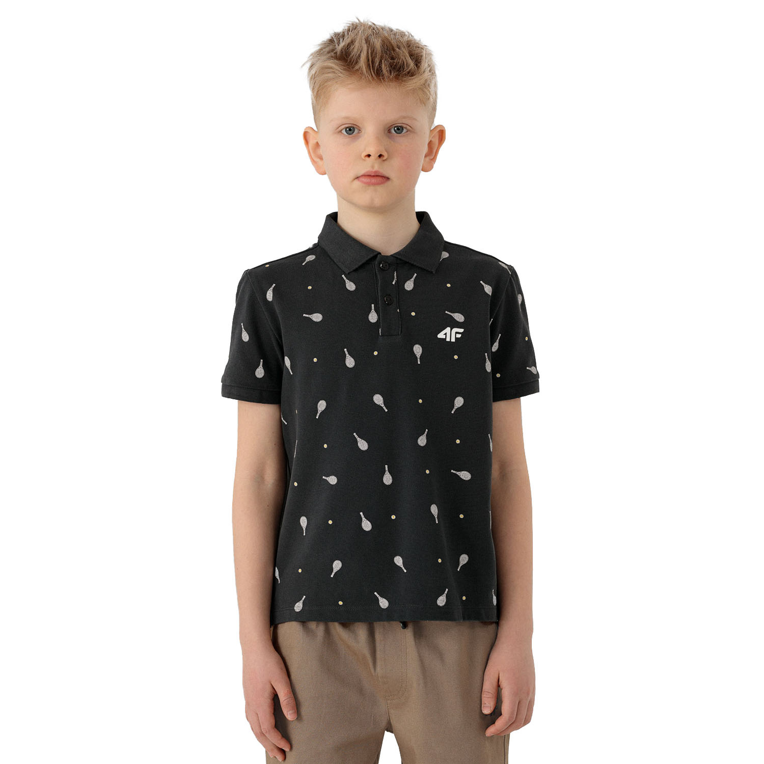 Koszulka dziecięca 4F JUNIOR HJL22-JTSM004-22S