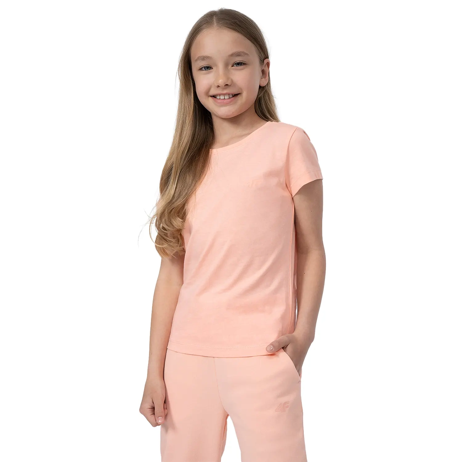 Koszulka dziecięca 4F 4FJSS23TTSHF279-65S