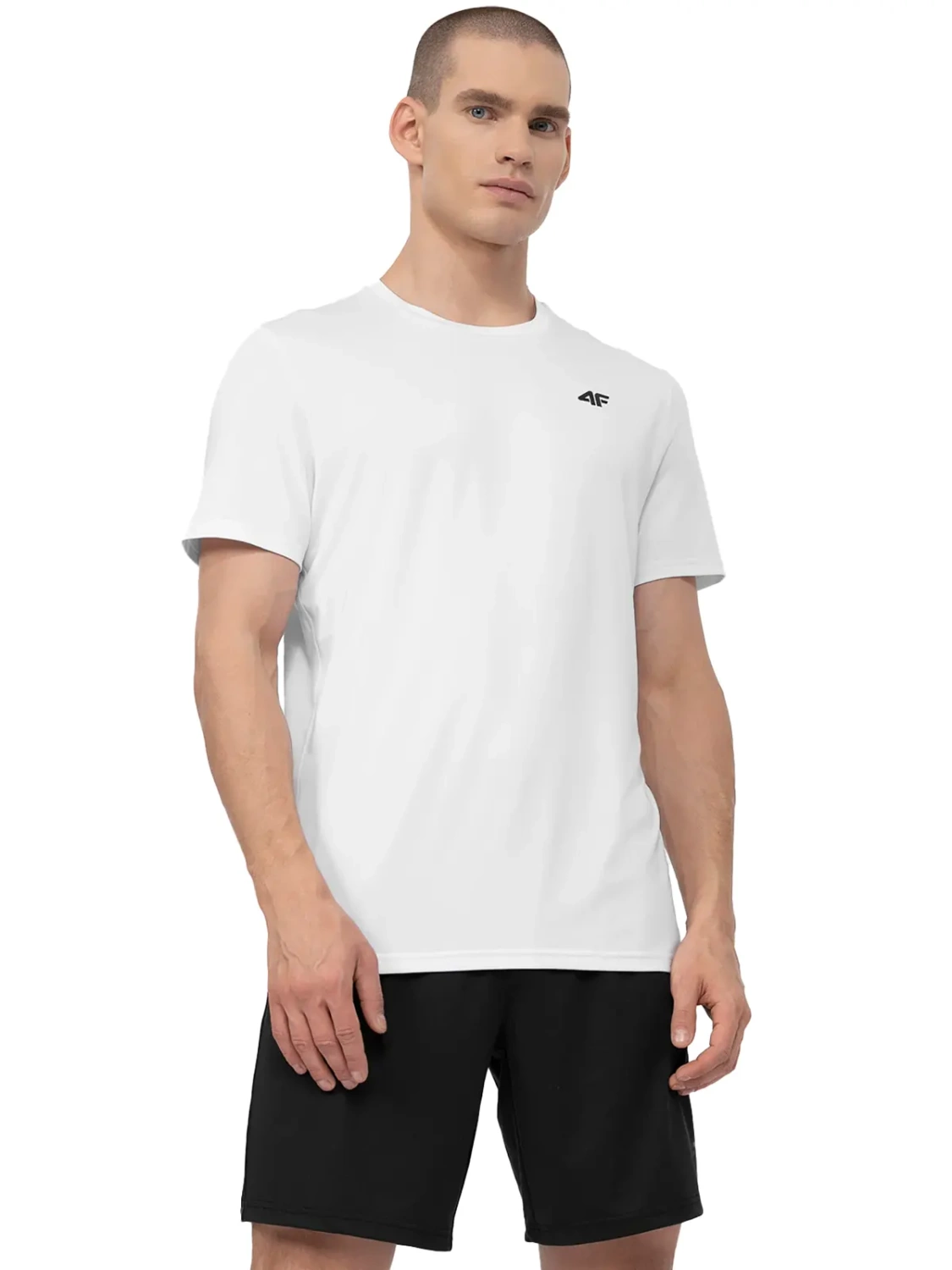 Koszulka męska 4F 4FWSS24TFTSM598-10S 