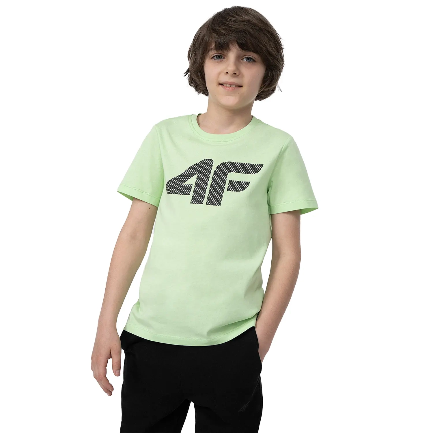 Koszulka dziecięca 4F 4FJSS23TTSHM293-42S