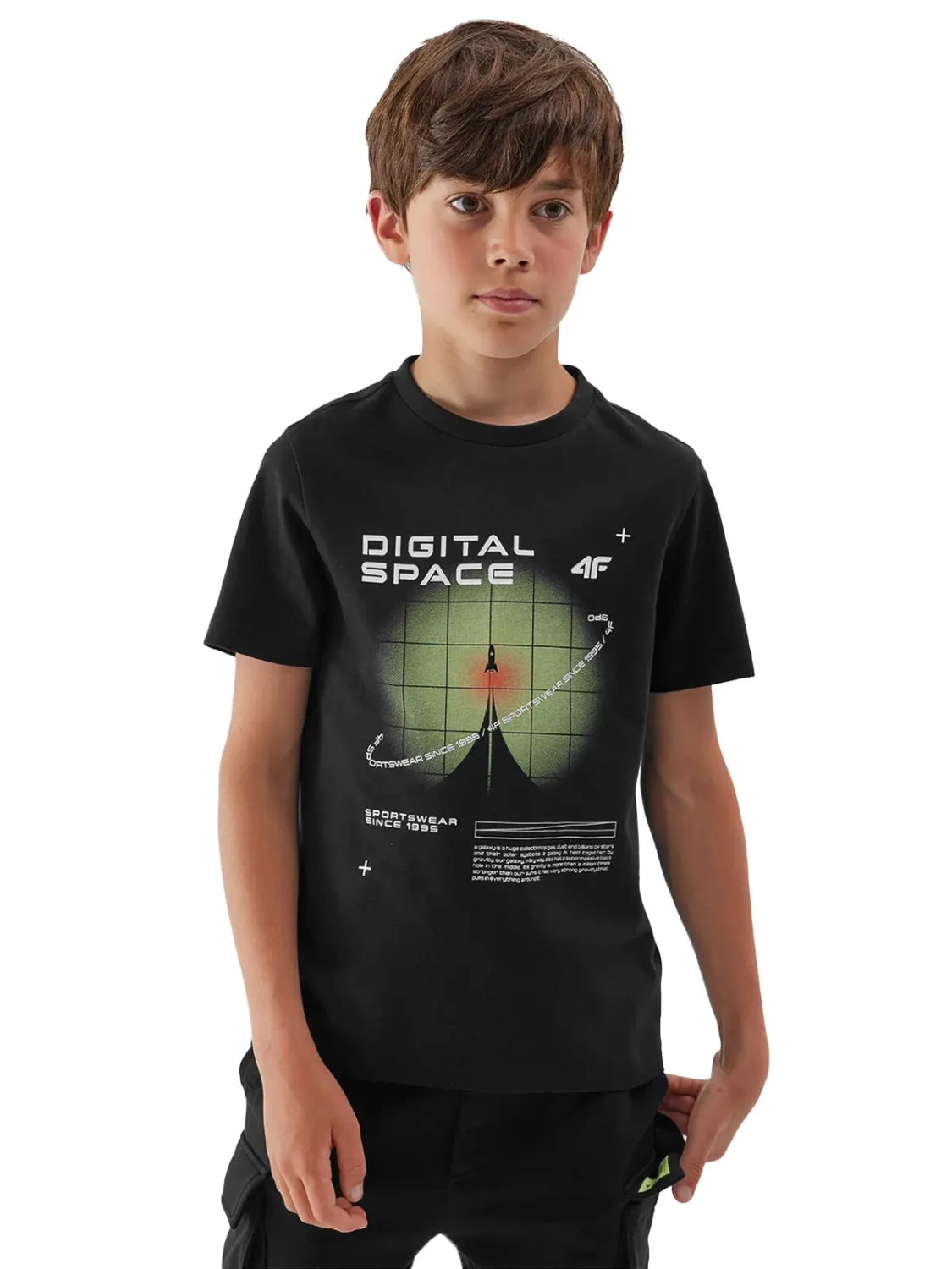 Koszulka dziecięca 4F 4FJAW23TTSHM0798-20S 