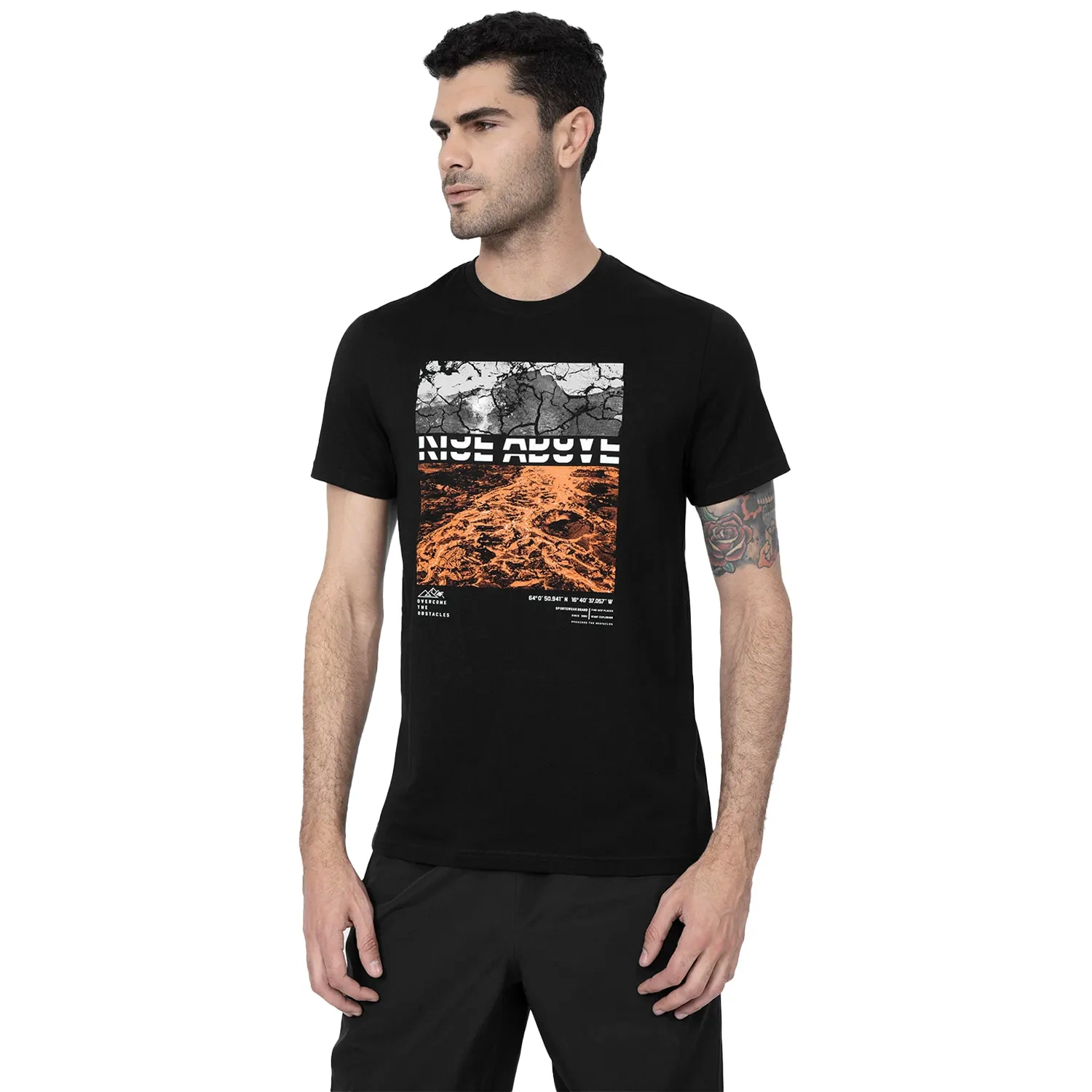 Koszulka męska 4F 4FSS23TTSHM490-20S