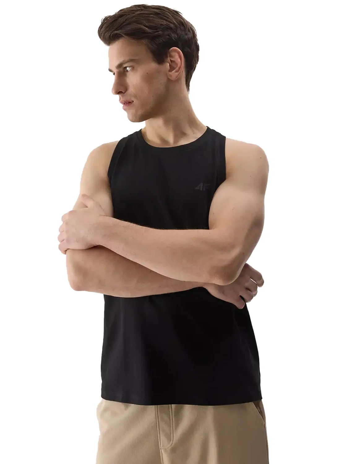 Koszulka męska 4F 4FWSS24TSLEM076-20S