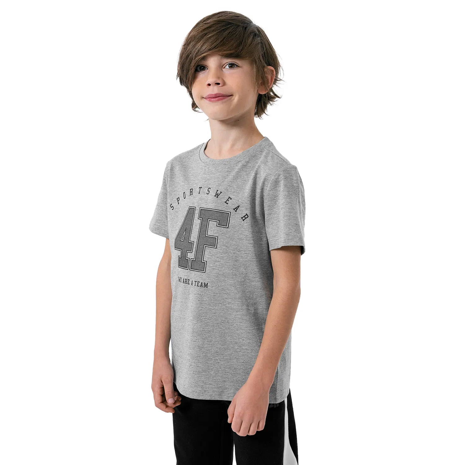Koszulka dziecięca 4F HJZ22-JTSM008-27M