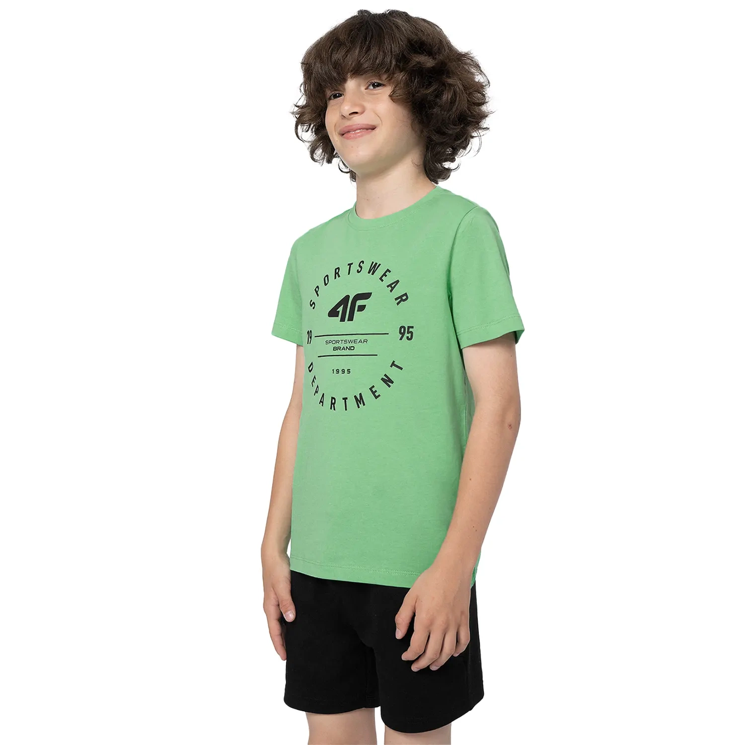 Koszulka dziecięca 4F 4FJSS23TTSHM294-45S