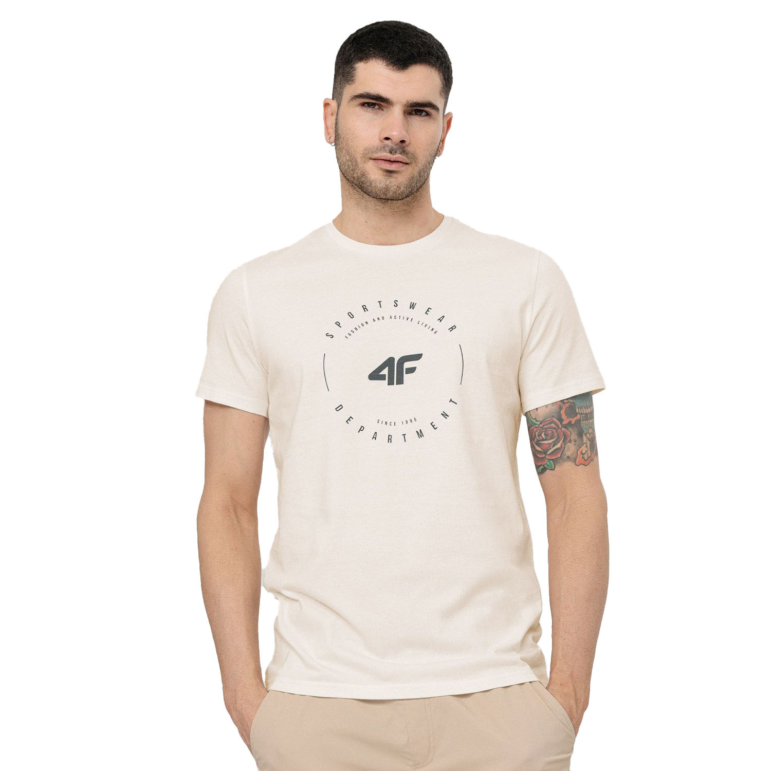 Koszulka męska 4F H4L22-TSM029-12S