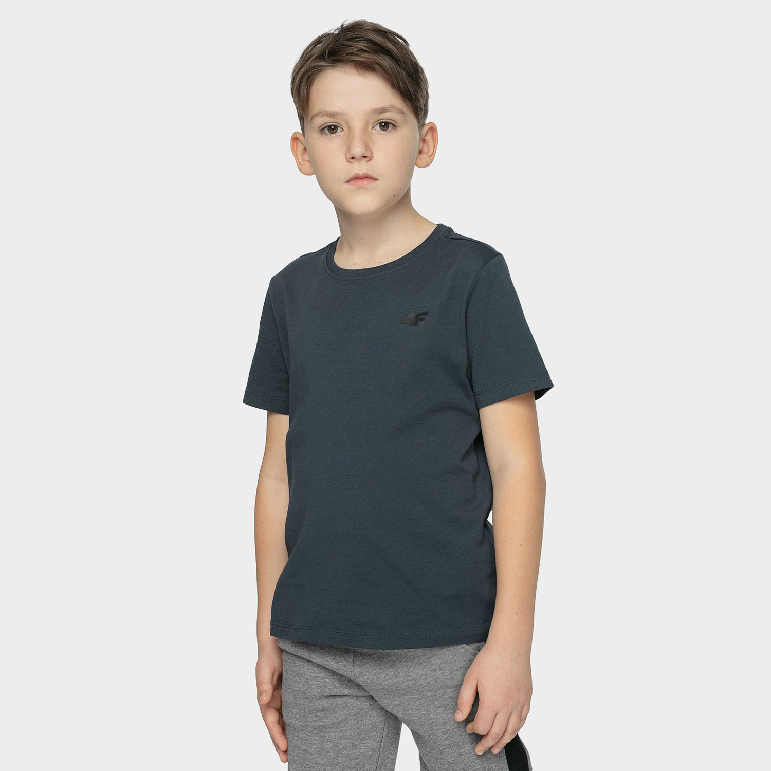 Koszulka dziecięca 4F HJZ21-JTSM002B-31S