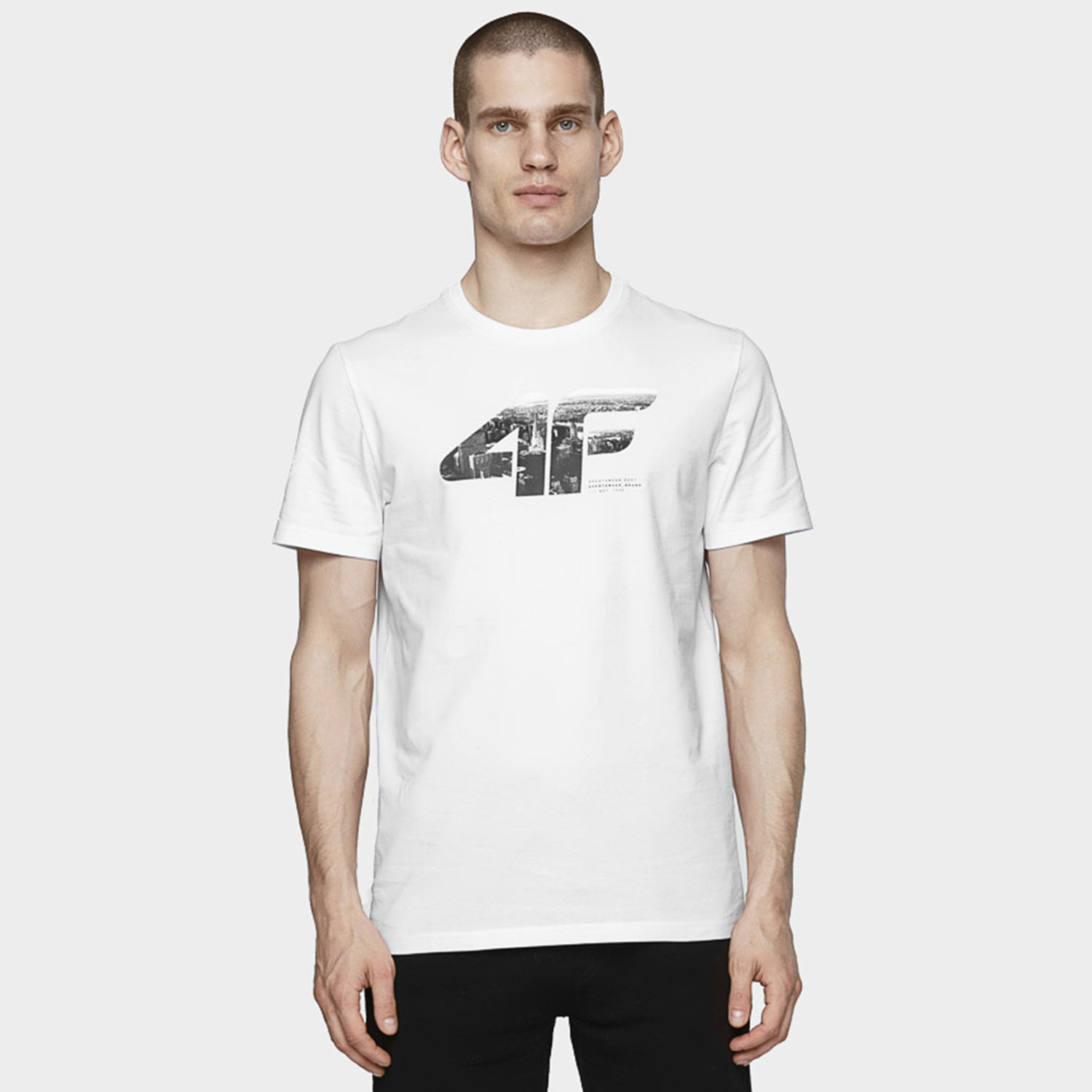 Koszulka męska 4F H4L21-TSM024-10S