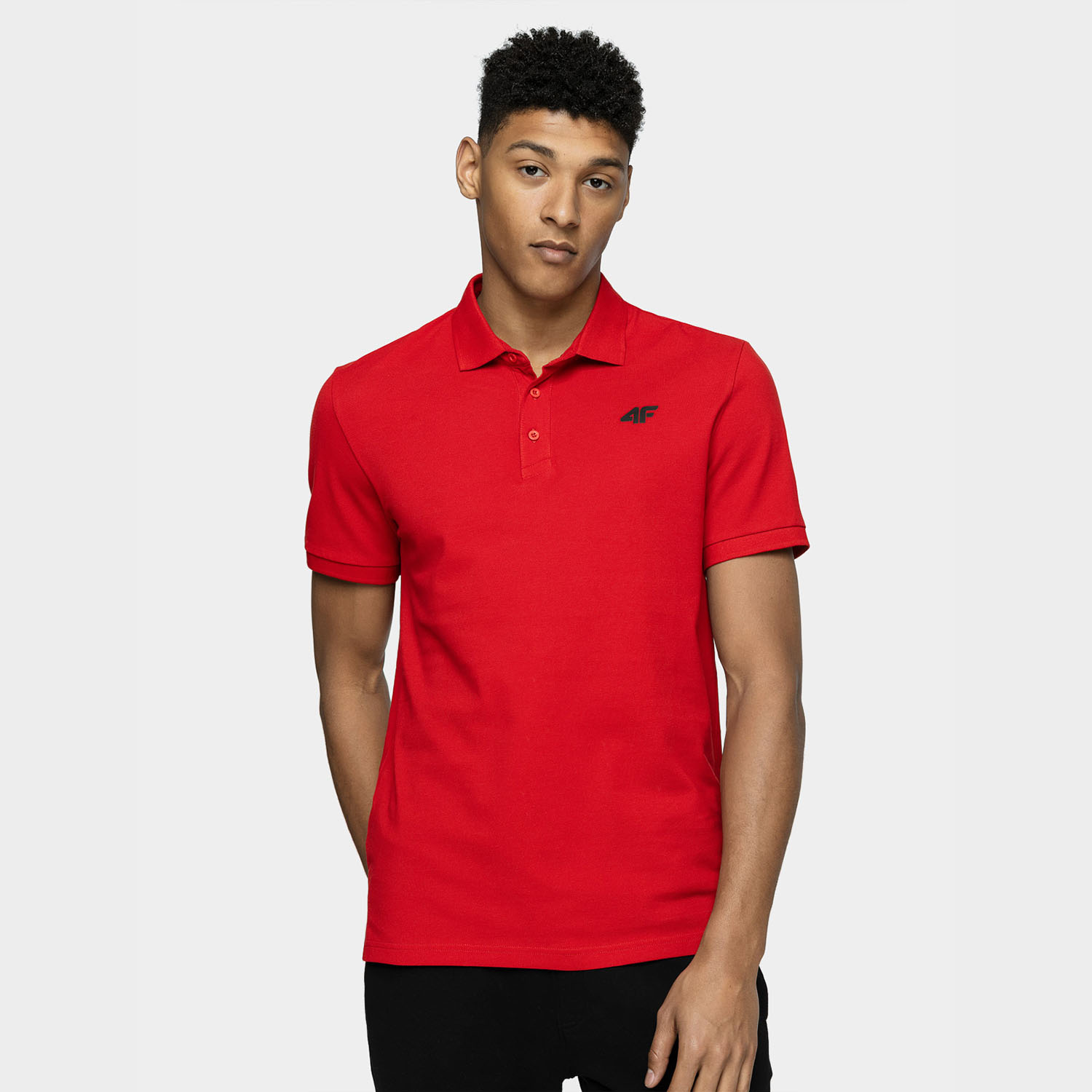 Koszulka męska polo 4F NOSH4-TSM008-62S