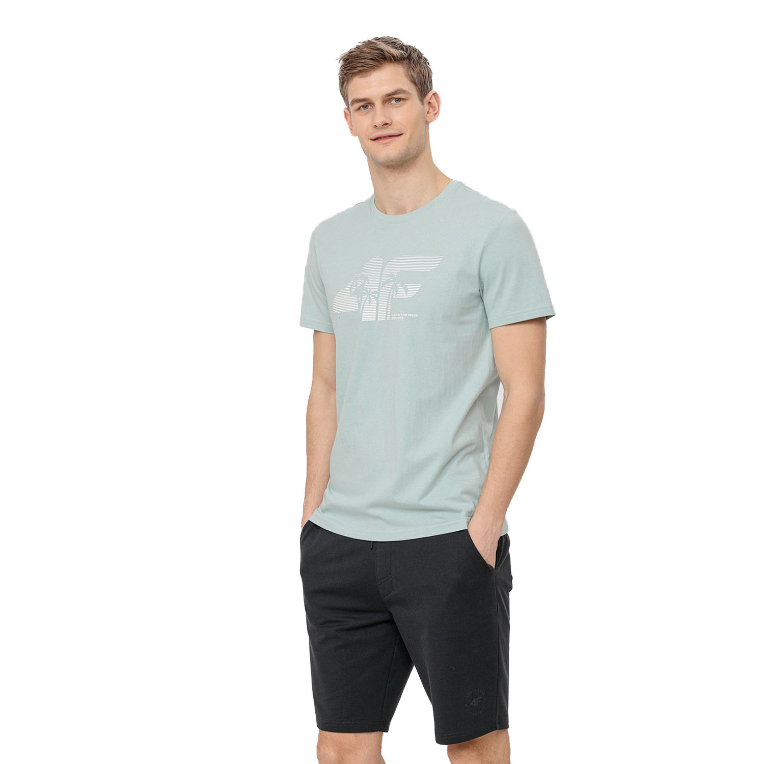 Koszulka męska 4F H4L22-TSM042-47S