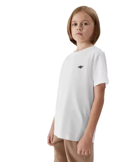 Koszulka dziecięca 4F 4FJAW23TTSHM0795-10S 