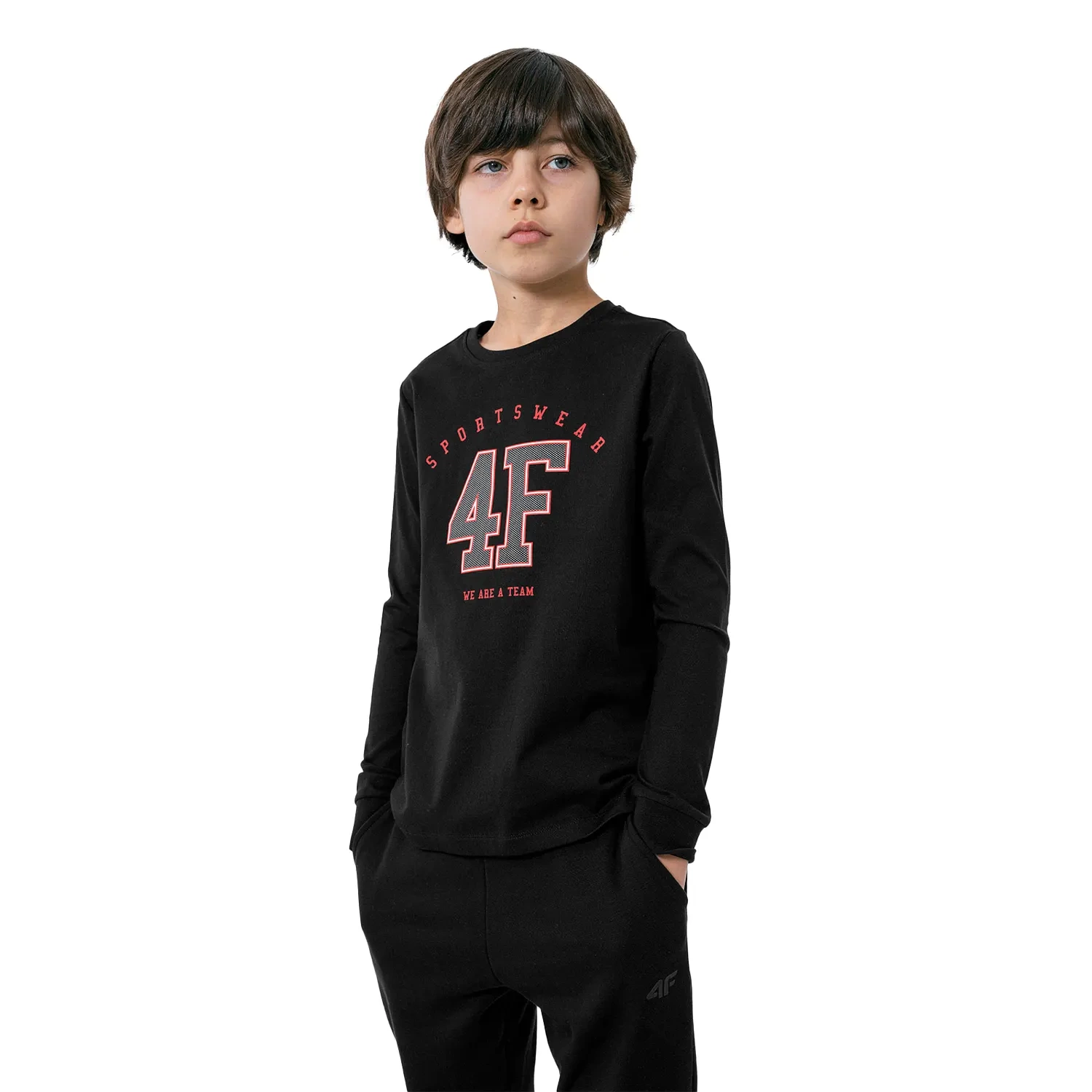 Koszulka dziecięca 4F HJZ22-JTSML003-20S