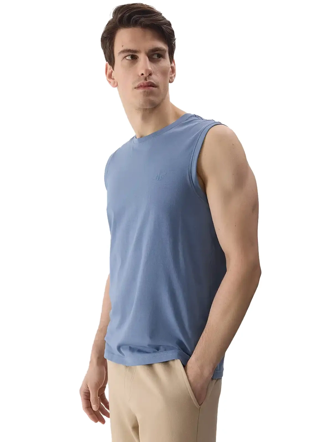 Koszulka męska  4F 4FWSS24TSLEM075-32S