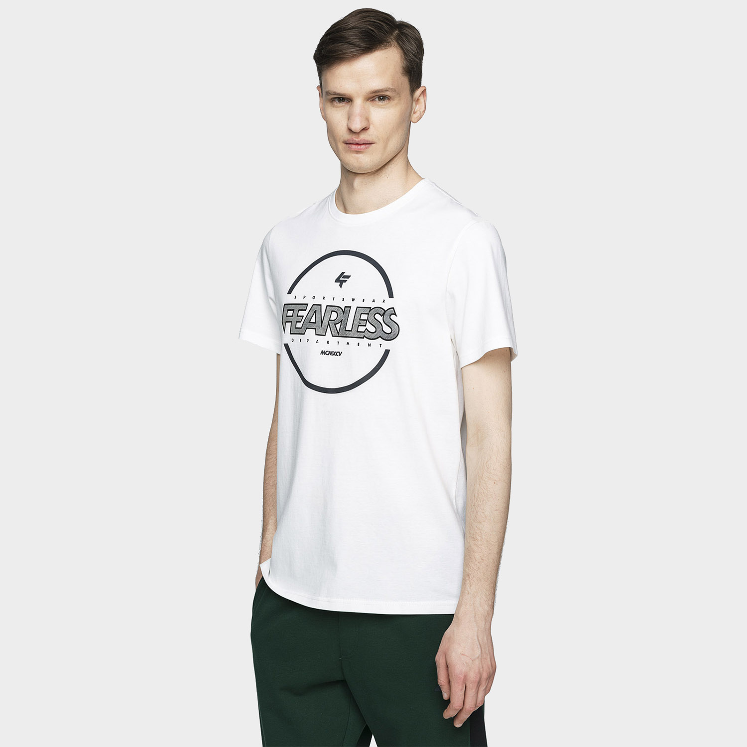 Koszulka męska 4F H4L21-TSM015-11S