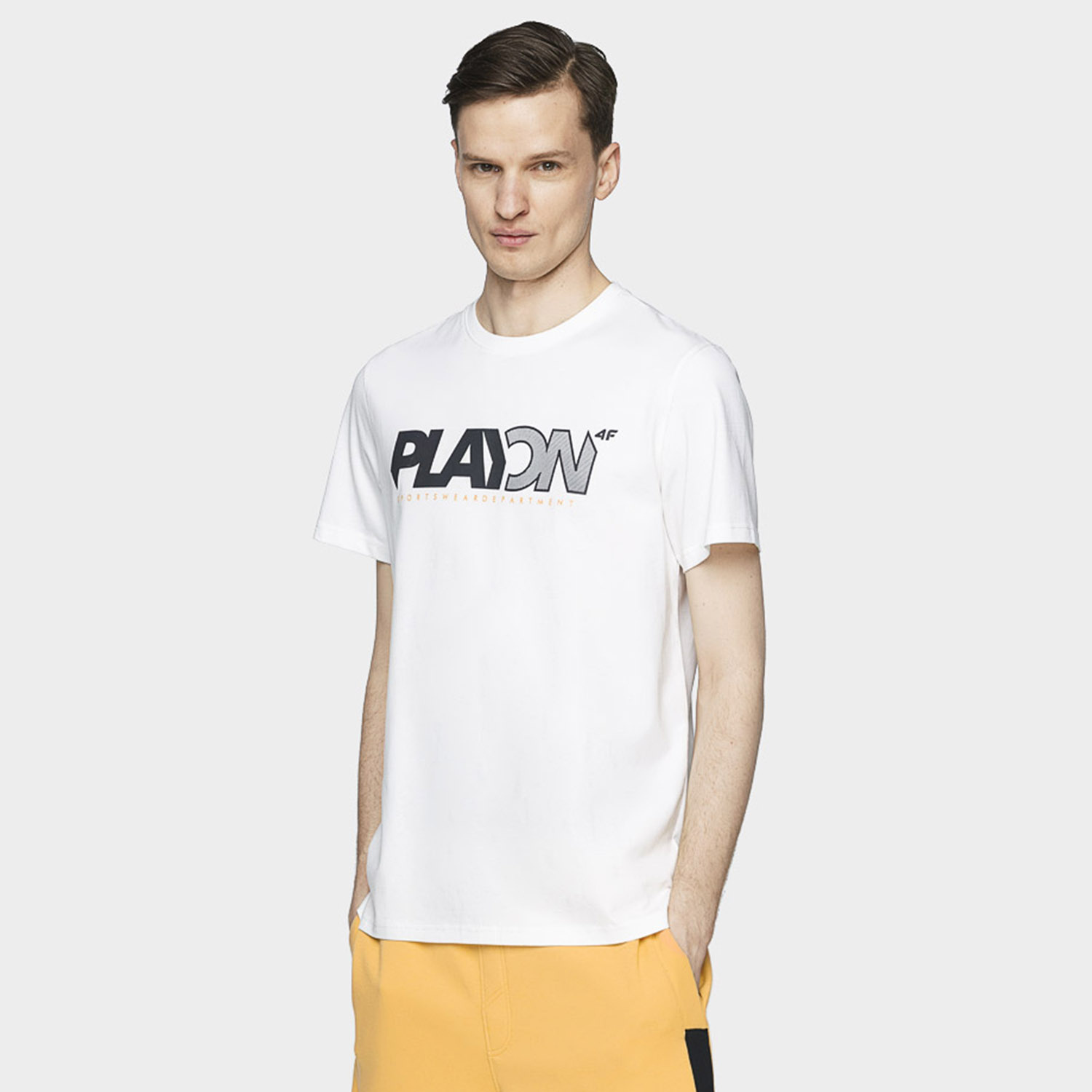 Koszulka męska 4F H4L21-TSM013-11S