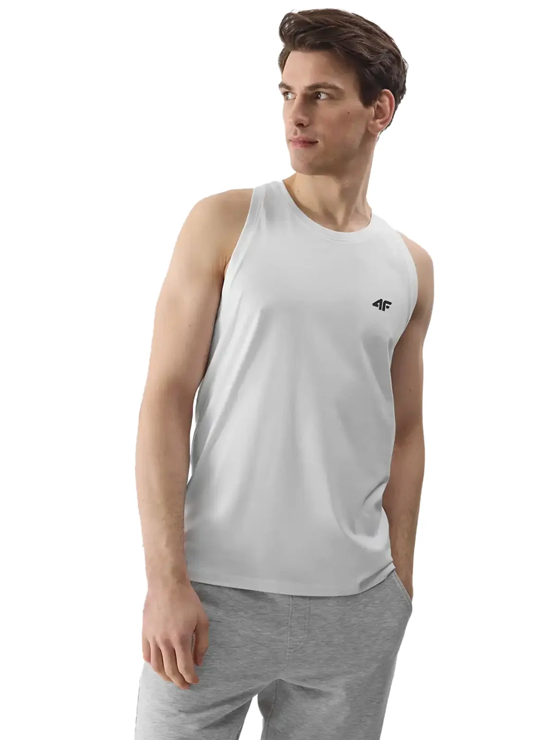 Koszulka męska 4F 4FWSS24TSLEM076-10S