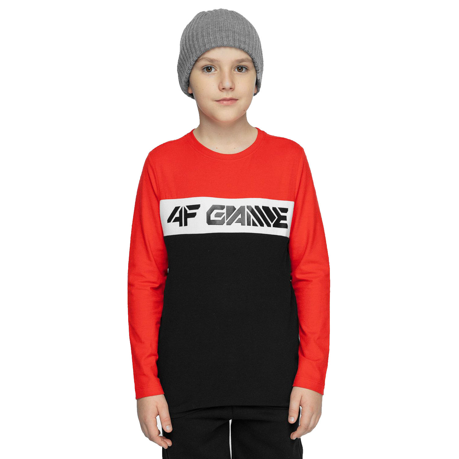 Koszulka dziecięca 4F HJZ21-JTSML004A-62S