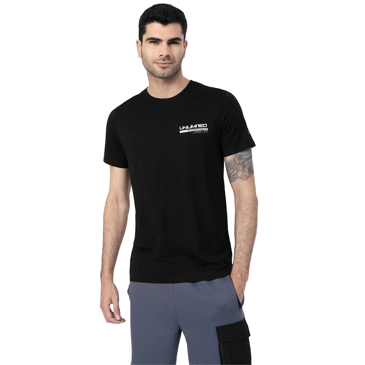 Koszulka męska 4F 4FSS23TTSHM307-20S