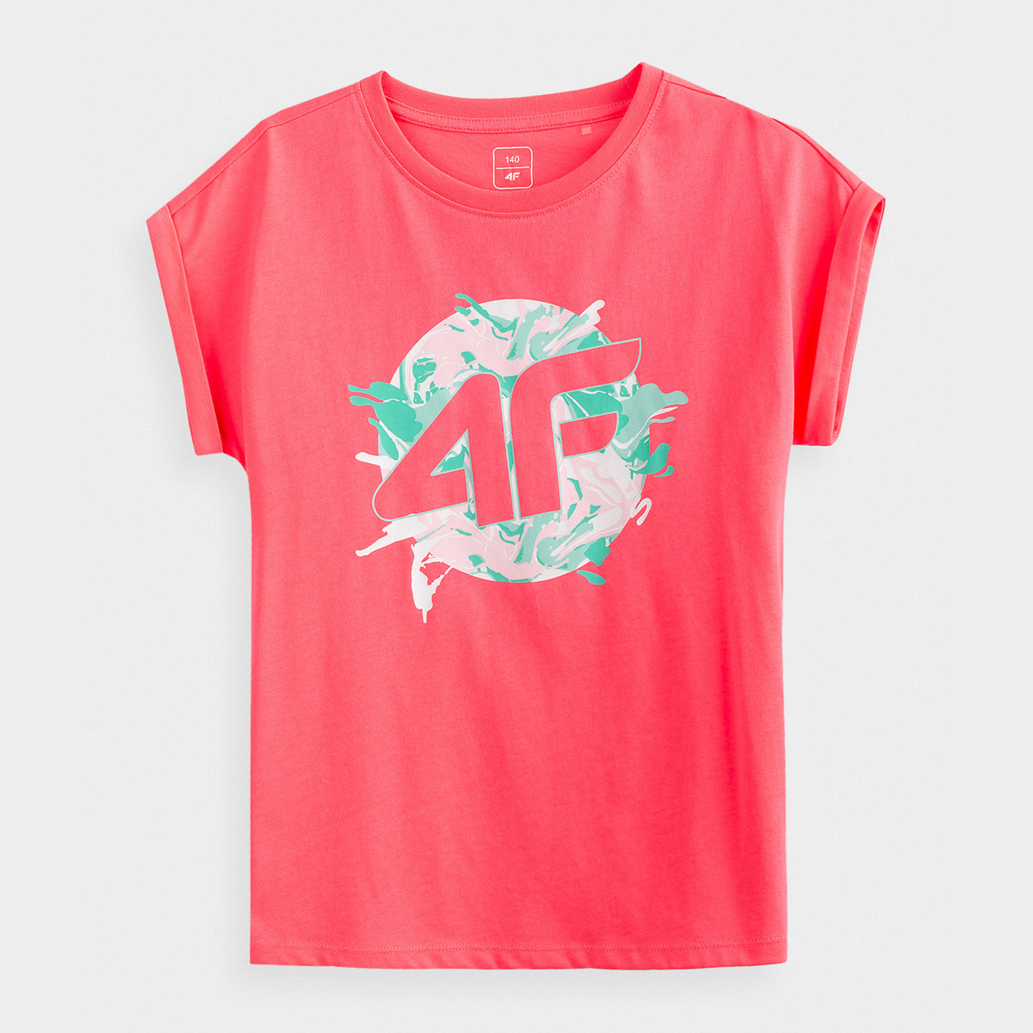 Koszulka dziecięca 4F HJL21-JTSD012-63N