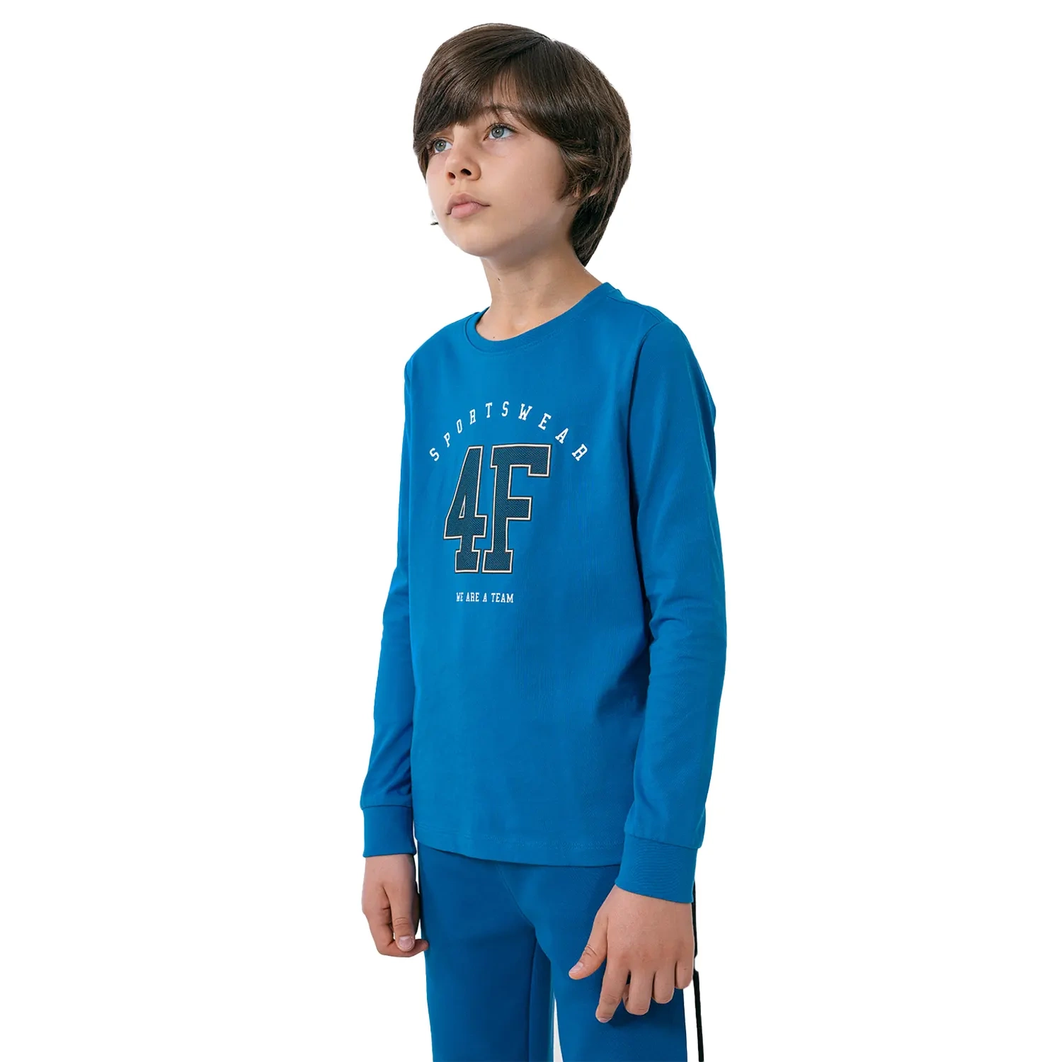 Koszulka dziecięca 4F HJZ22-JTSML003-36S