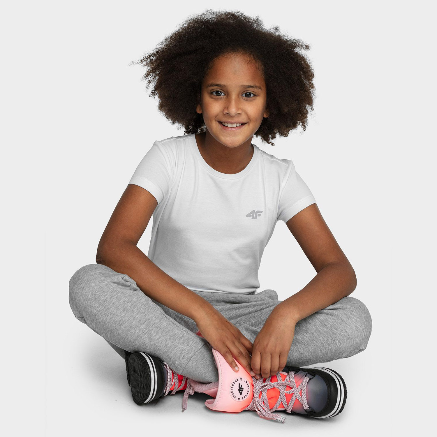 Koszulka dziecięca 4F HJZ21-JTSD001-10S